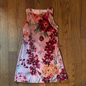 Kenzo Pink Floral Kids Dress
